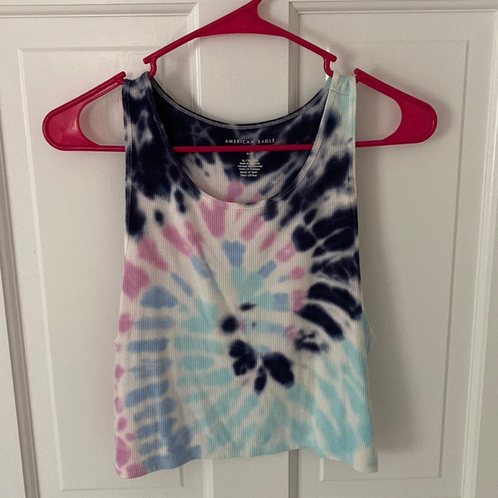 American Eagle Tie-Dye Top